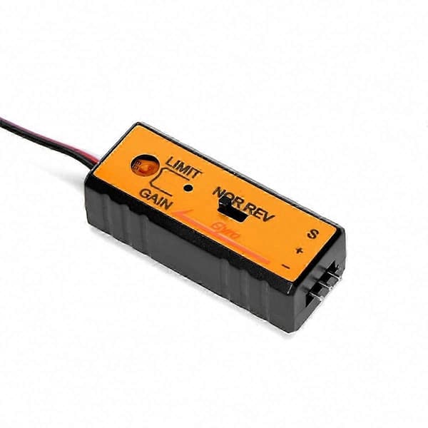 Minigyromodul for RC-driftkontroll i ultrakompakte biler og båter Black