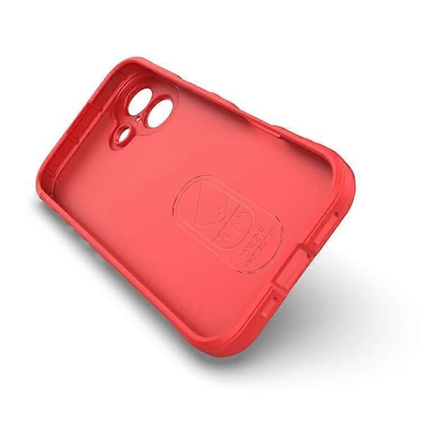 Kompatibel med iPhone 16 Plus-deksel Robust TPU Støtsikkert Mobiltelefondeksel Red