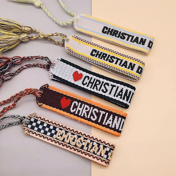 2022 Ny flätad armband justerbar rep för kvinnor vävd armband brev broderi tofs vänskap älskare armband present