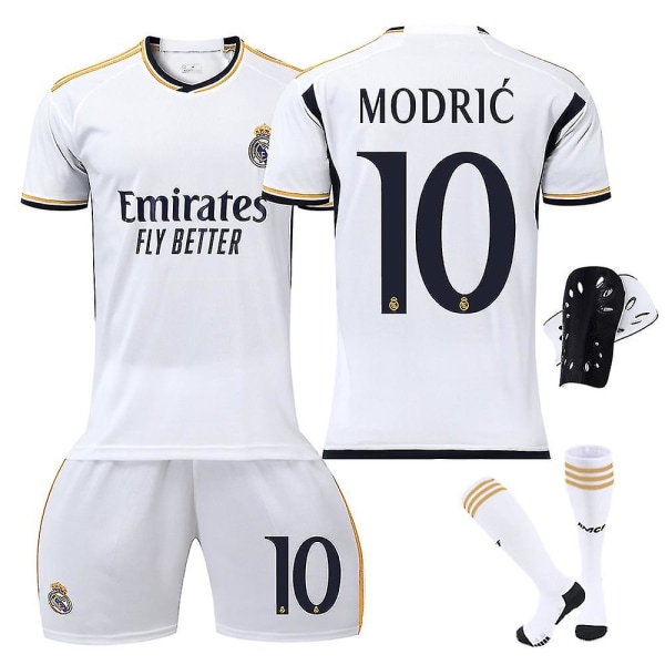 2324 Ny Real Madrid hjemmefodboldtrøje No. 10 S