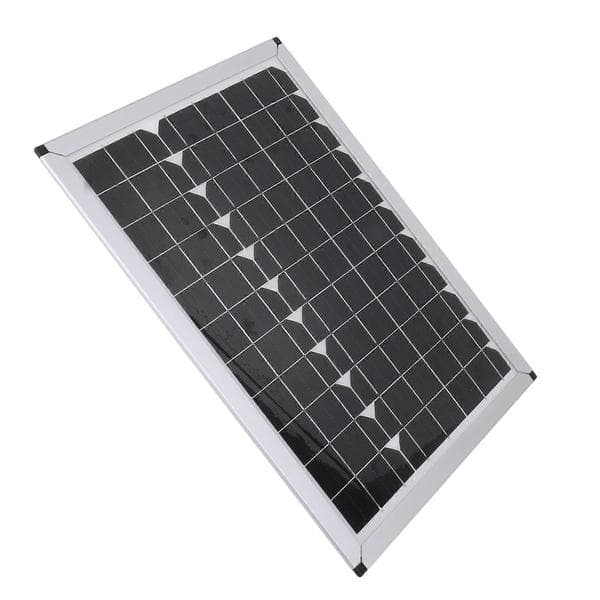 100W 18V Solpanel Batteriladdare Kit Monokristallin Kisel Solpanel med Dubbel USB-kontroller för Bil Husbil Marin Båt