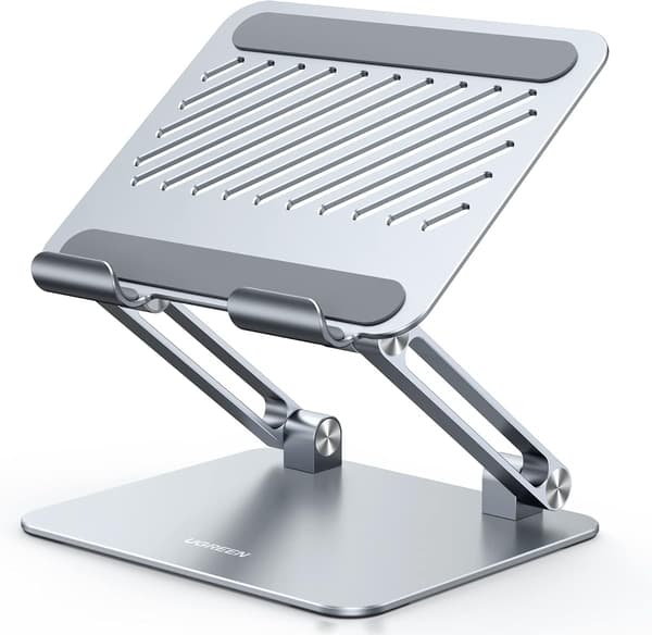 Tablet Stand for Desk, Dual Aluminum Stands, Adjustable Multiple Angle, Home Office Accessories
