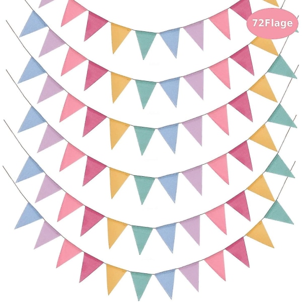 72 Ap Tri S, 6 X Bunting Vinta Bunting