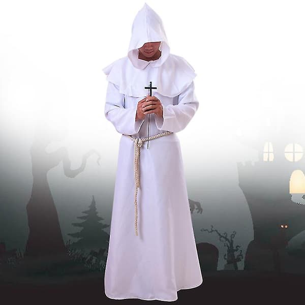 1 stk. troldmandsuniform til Halloween-udsmykning