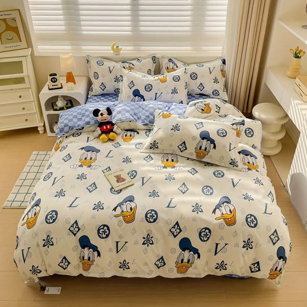 POD Påslakanset (3-delat) - Digitaltryck Disney Dubbelsidigt tryck 220*240