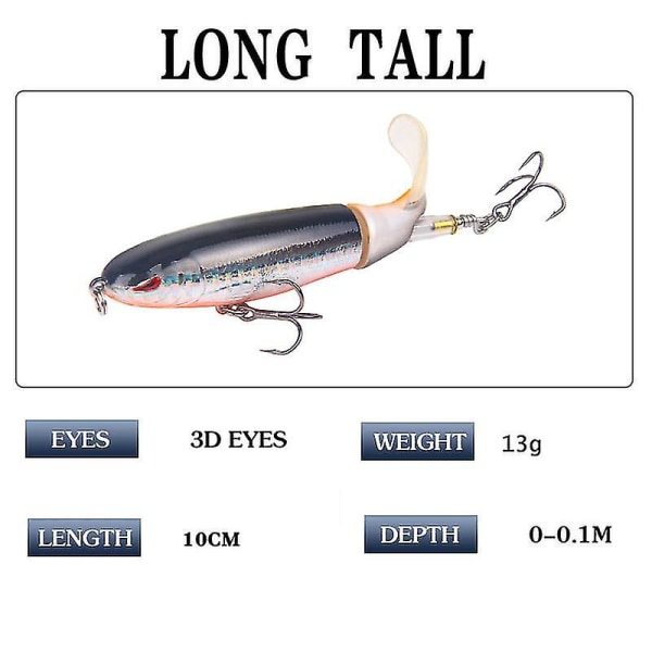 Lure agn-simulering Fake agn-fiskeutstyr produkter 2stk