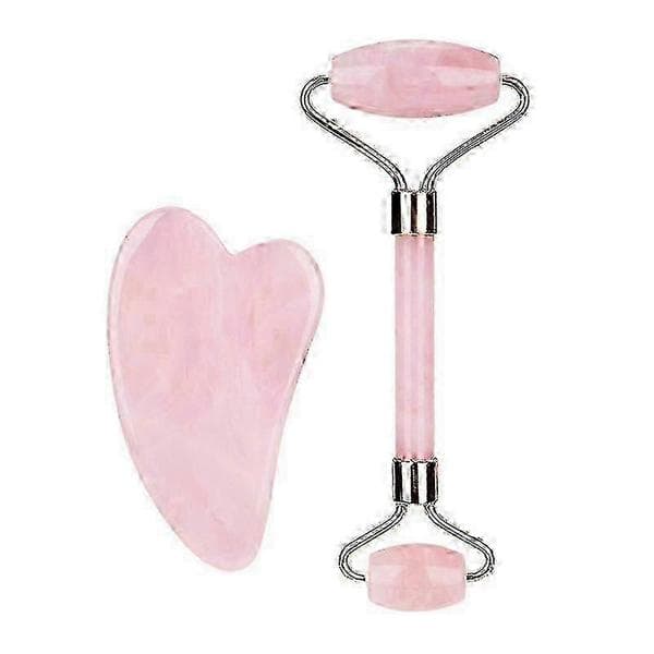 Gua Sha Ansiktsmassage Naturlig roller Ansiktspresent lycka