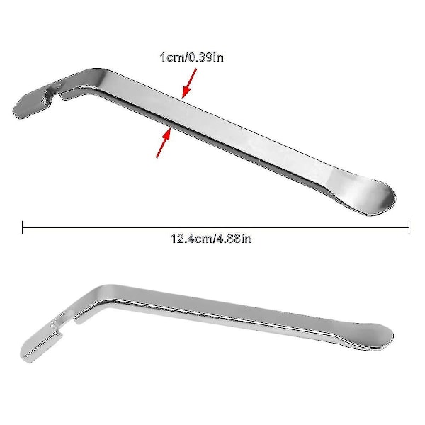 3 stk sykkeldekkjern av metall, rustfritt stål dekkjern spade, dekkjern, dekk