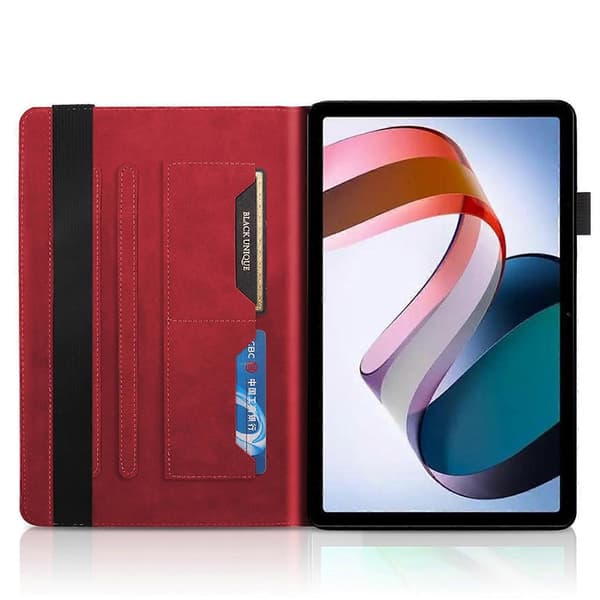 Livstræ Læder Etui til Xiaomi Redmi Pad 10.61 Red