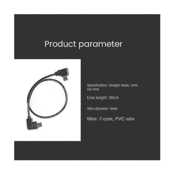 Til Sc2 Kamerakontrolkabel Usb-c Til Multi-usb Multikamera Til A7 A7r A7s Ii Iii Iv A6600 Kamera