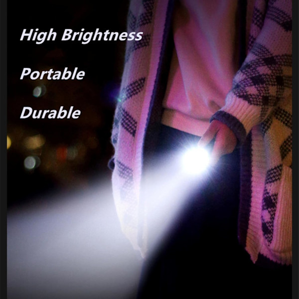 Mini Three-Eyed Flashlight - Five Modes - Super Bright