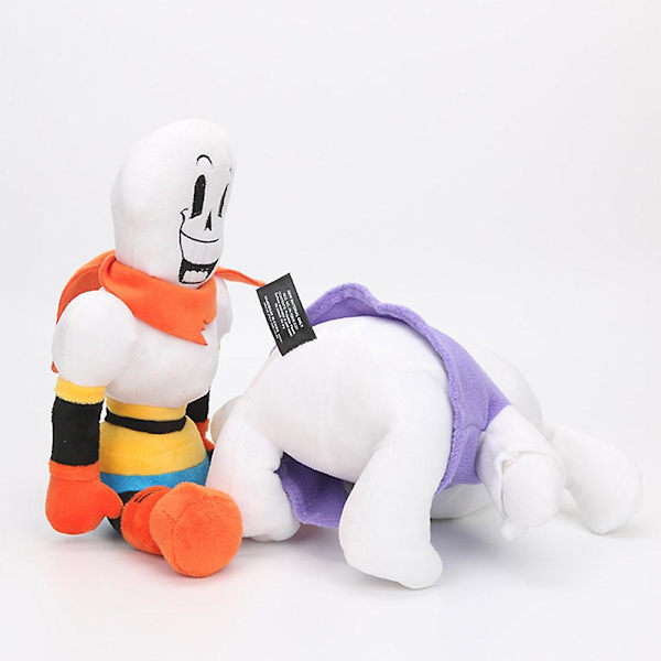 Undertale-Papyrus plysjleker utstoppede dukkeleker pute cosplay dukke gaver til barn