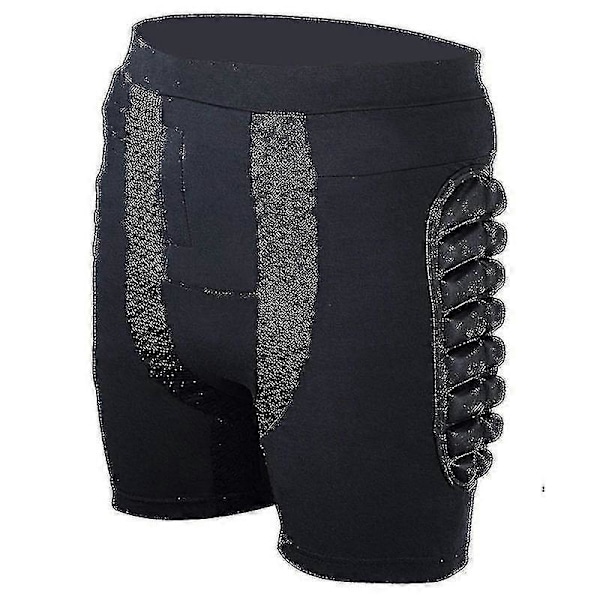 Hip-skyddande Shorts med EVA-vaddering, Skyddande Shorts för Skidåkning, Utomhus, Konståkning, Snowboard XS
