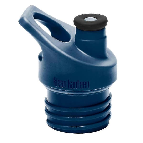 Klean Kanteen Sport Cap erstatningslåg egnet til børn + klassiske flasker navy