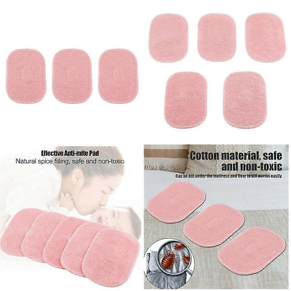 3/5 stk. støvmidd drepende pute, sikker bomull med krydder, anti-midd puter for hjemmesenger 5pcs