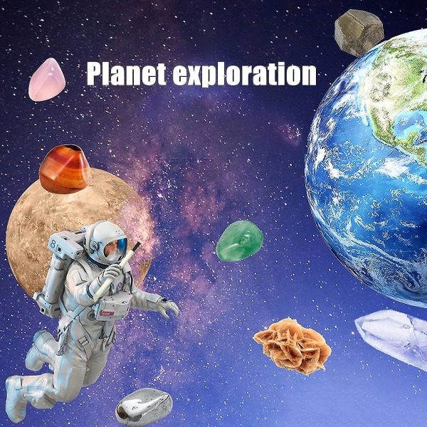Gemstone Mining Excavation Kit - Ver 8 Precious Gems And S Mining Geography - Staminlärning Barnaktivitet