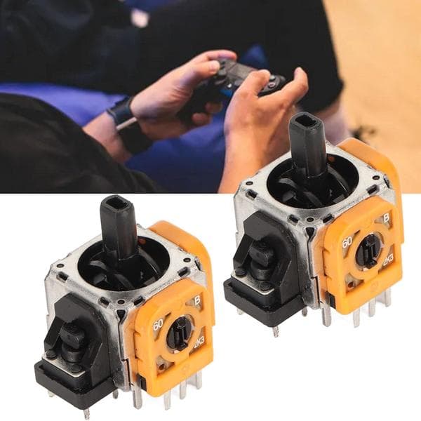 5 stk. 3D Analoge Joysticks til PS5-controller, Udskiftelige 3D Analoge Joysticks Kompatible med PS5-Spilcontroller, Joystickmodul