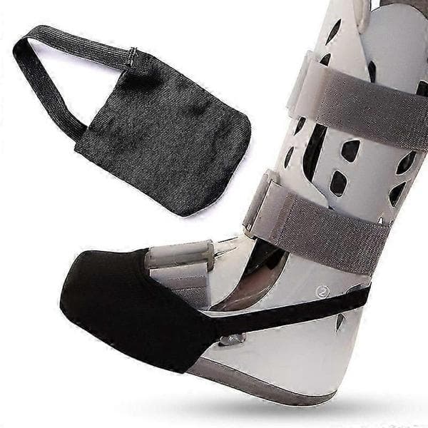 Gipsstrumpa tåskydd, halvfotskydd, andningsbart och lätt, varma tår, skyddar gips, för fot- och ankelgips