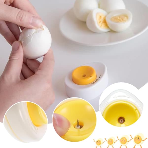 Egg Whisk with Egg Piercer - Durable Kitchen Utensils for Preparing Raw Eggs - Perfect for Egg Lovers and Chef Gifts