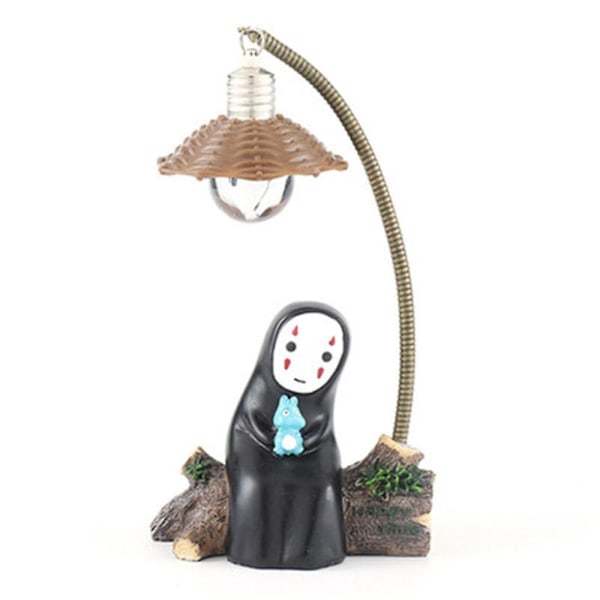 Spirited Away-lampa utan ansikte, nattlampa, hartsprydnad, present till barn