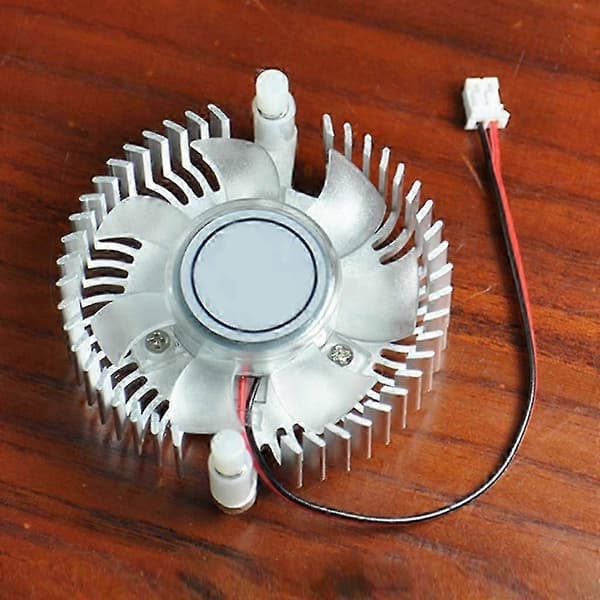 CPU Grafikkøler med blæser 5V 12V Radiator Køleplade
