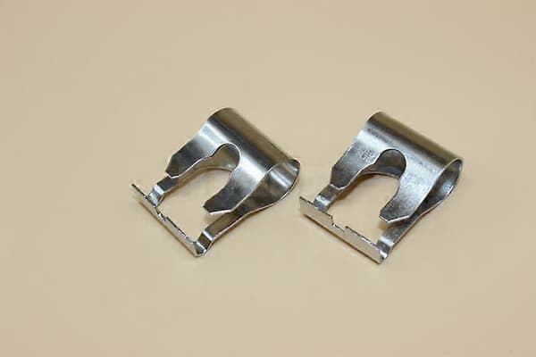 Vinduesviskerclips, Universal Vinduesviskerforbindelsesclips Vinduesviskermotorforbindelsesstænger Arme Link Reparationsclips Kit2stksølv