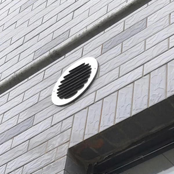Multifunksjonell Vanntett Rund Robust Ventilasjonsrist i Rustfritt Stål kompatibel med Sikker og Effektiv Garasjeventilasjon 200mm