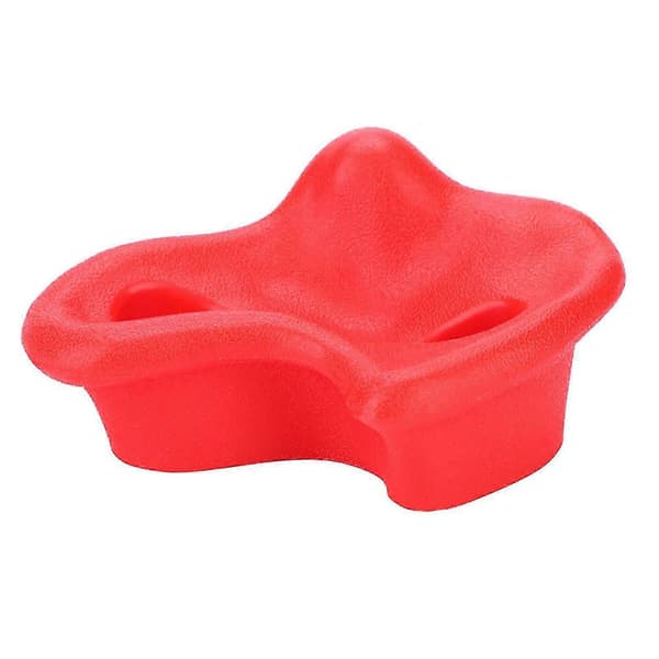 10 st plast texturerade klätterstenar väggstenar barn blandat kit bult väl Red