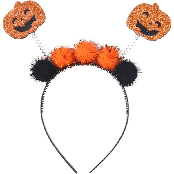 Halloween Hodebånd Gresskar Hodebånd Søt Gresskar Hårbånd Halloween Hårtilbehør for Kvinner Jenter