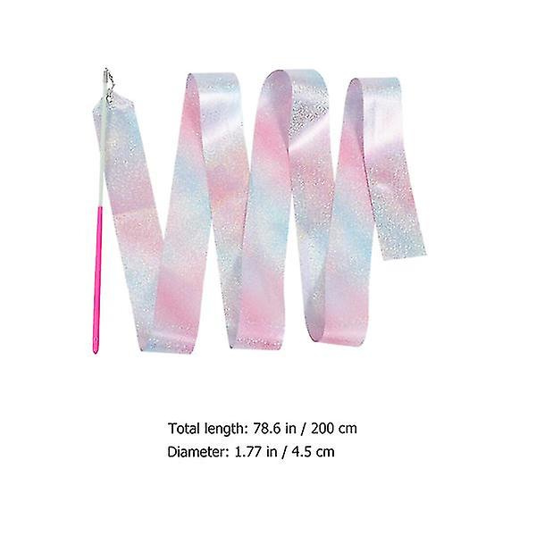 3kpl Voimistelunauha Fitness Voimistelu Ribbon Voimistelu Performing Dance Ribbon