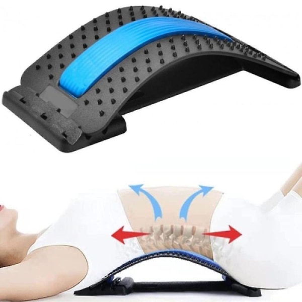 Back Stretcher Back Massager, 3 Levels Adjustable Back Stretcher