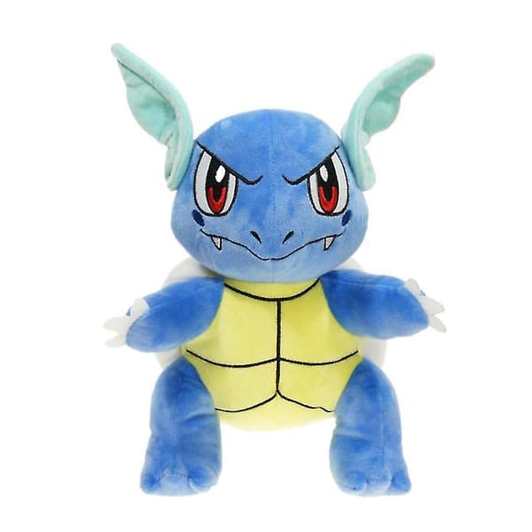 Wartortle Sød Anime Plys Squirtle Evolution Edition Blastoise Blød Udstoppede Elver Legetøj