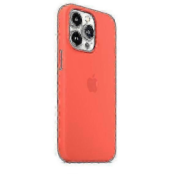 Silikonfodral med MagSafe för iPhone 13 Pro Nectarine