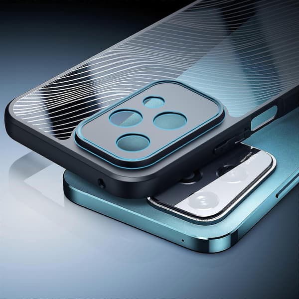 Støtsikkert telefondeksel for Honor 200, 200 Pro, 200 Lite Black Honor 200 Lite