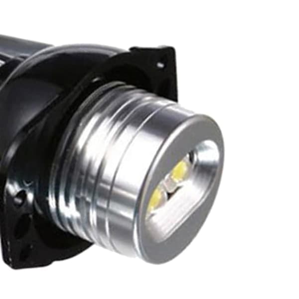 E90 E91 Angel Eyes Lys 12W 12V Sort Sølv 05-08