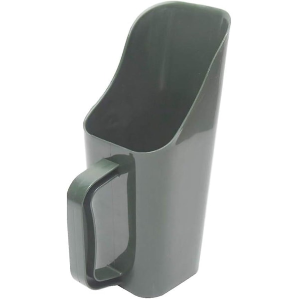 Hage plast spade, hage verktøy bøtte spade (army grønn)