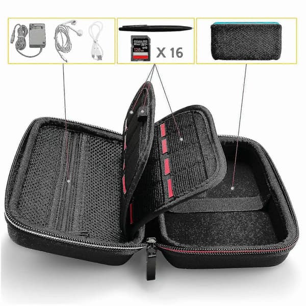 Bæreveske for Nintendo 3DS XL/2DS XL Hard Shell Reiseveske