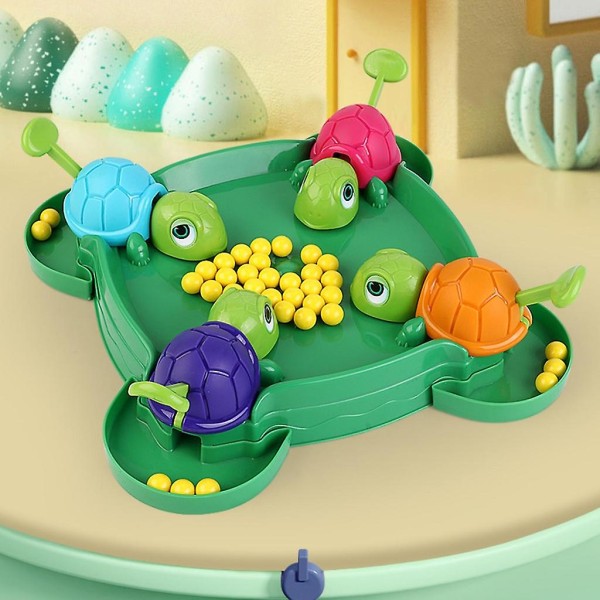 Hungry Turtle Eating Beans Barn Desktop Strategispel Toy Family Toy