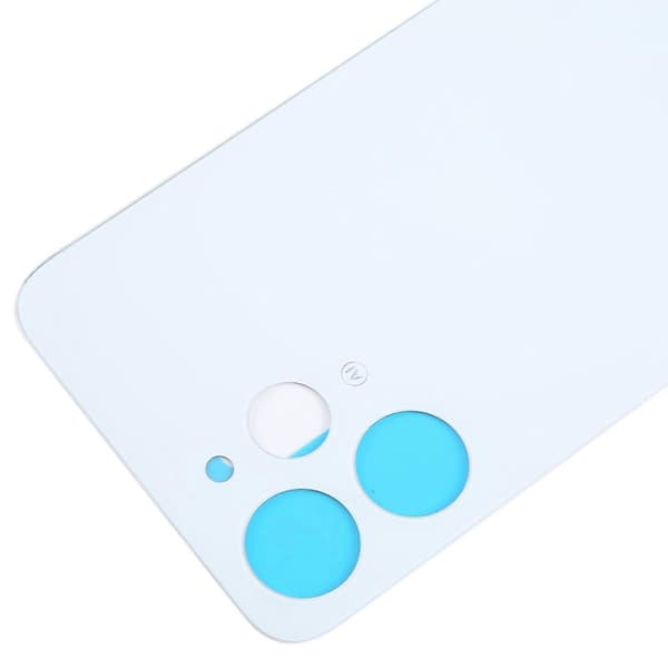 Batteridæksel af glasmateriale til Xiaomi Redmi 12 4G White
