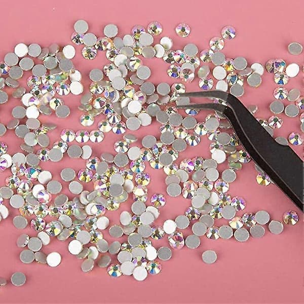 nagel strass dekorera sten prickande ädelstenar glas kristall upplockning