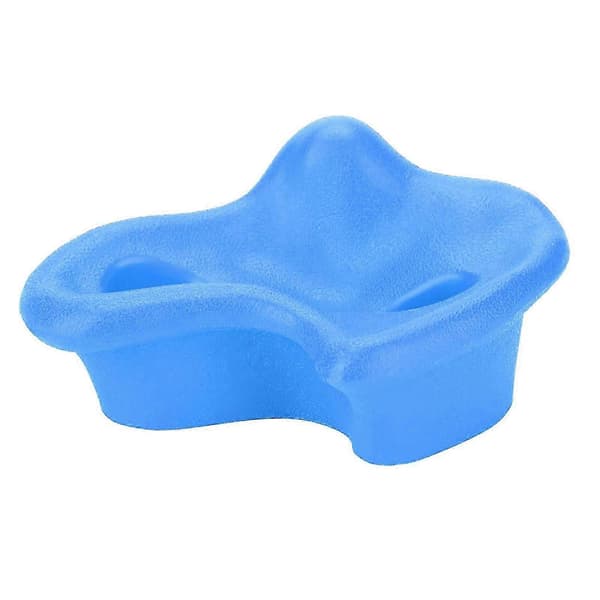 10 st plast texturerade klätterstenar väggstenar barn blandat kit bult väl Blue