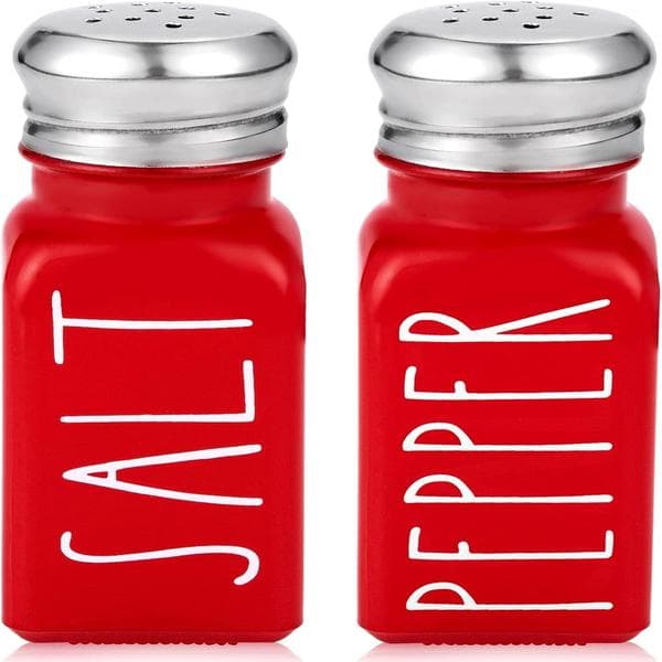 Rött Salt- och Pepparkar Set (Rött)