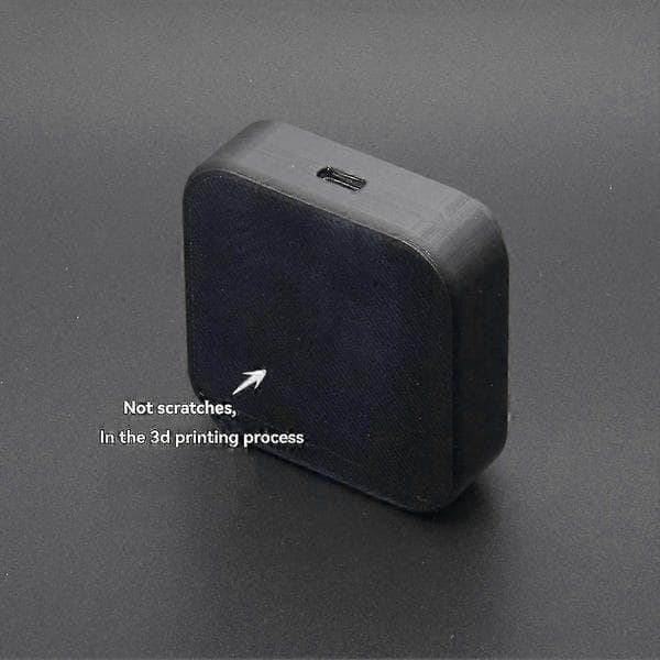 Programmerbart USB-makrotastatur med enkeltnøkkelfunksjonalitet for snarveier og kommandoer Svart