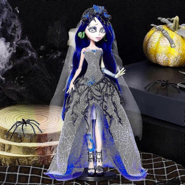 Monster.high Tim Zombie Bride Emily Skullector Doll - Ny Ankomst
