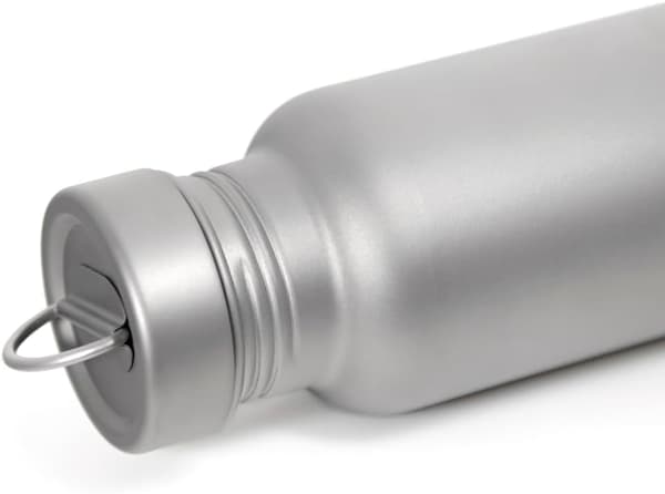 Titanium Vattenflaska 600ml/800ml Lättvikt för Utomhuscamping Vattenflaska