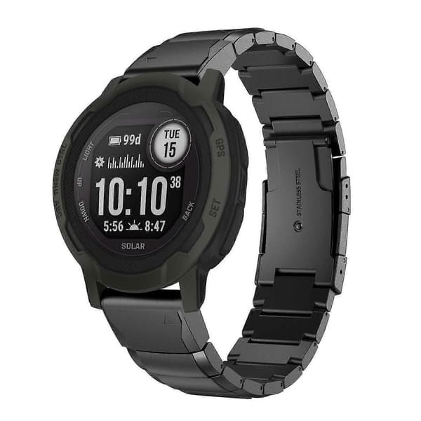Metalurrem til Garmin Instinct 2 Black