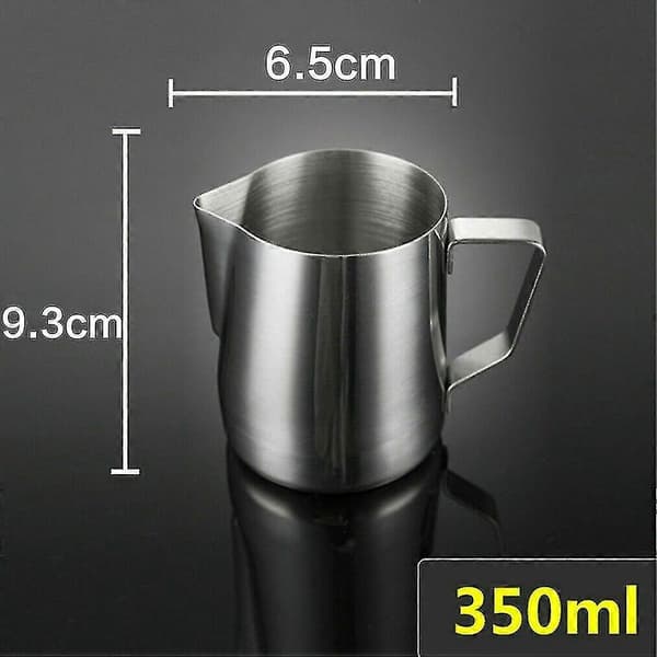 Mode Mjölkskummare i Rostfritt Stål Mjölkkannor 150-600ml Ns2 350ml