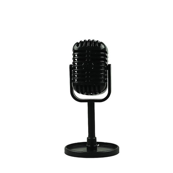 Klassisk retro dynamisk vokalmikrofon Vintage stil mikrofon Universal stativmodell