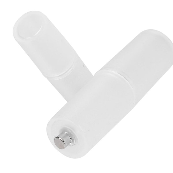 10 stk Aaa til Aa størrelse celle batteri konverter Adapter Batterier Holder Case Switcher Transparent