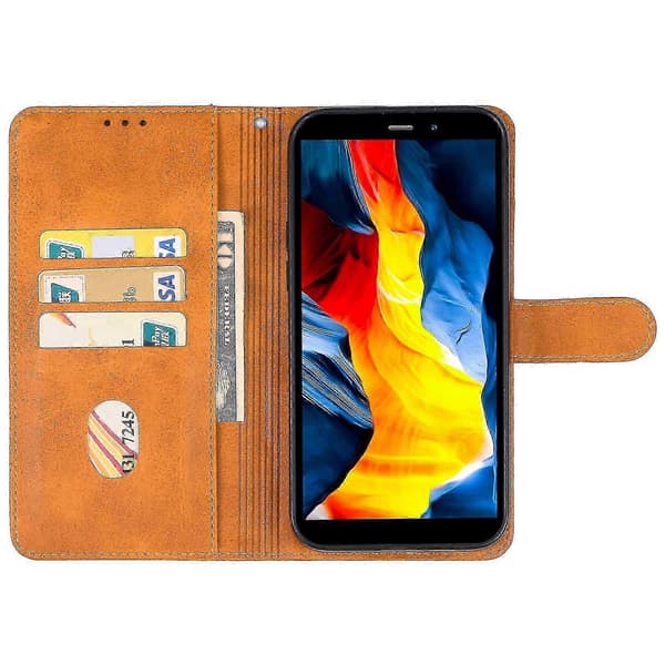 Läderfodral för Oukitel Wp32 Brown
